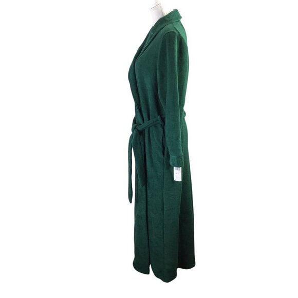 Miss Elaine NWT Robe Bathrobe Long M Pockets Embroidered House Coat Touch Inside - Picture 3 of 7